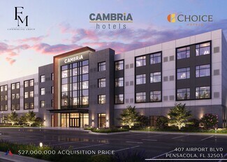 Plus de détails pour 407 Airport Blvd, Pensacola, FL - Hôtellerie à vendre