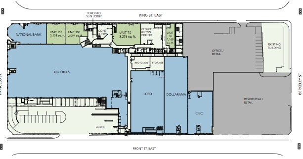 333-343 King St E, Toronto, ON à louer - Autre – Image 2 sur 4