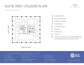 580 California St, San Francisco, CA à louer Photo intérieure– Image 1 sur 1
