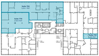 812 Huron Rd E, Cleveland, OH à louer Plan d’étage– Image 1 sur 1