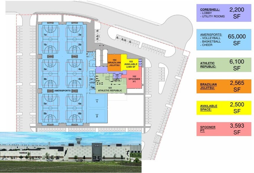 SEC I-30 & FM 549 – Fit Sport Life Development, Rockwall, TX à vendre - Photo de l’immeuble – Image 2 sur 7