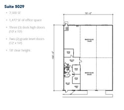 5029-5047 Martin Luther King Fwy, Fort Worth, TX à louer Plan d’étage– Image 1 sur 1