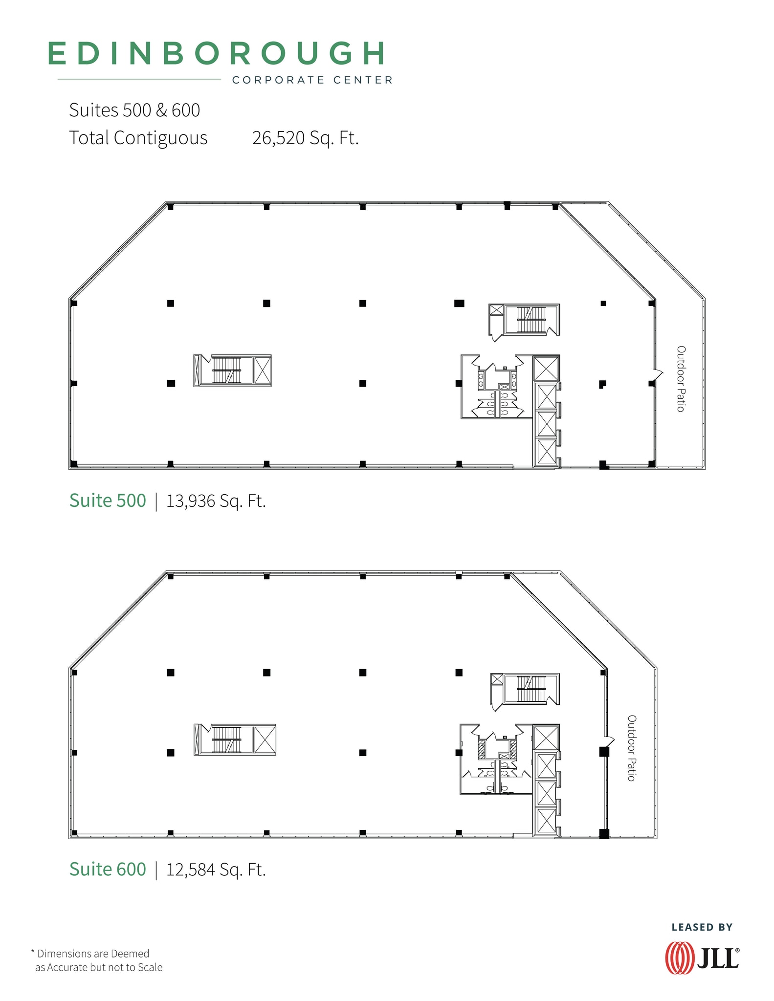 3300 Edinborough Way, Edina, MN à louer Plan d’étage– Image 1 sur 2