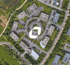 Saint-Priest - Vue aérienne  vue de carte