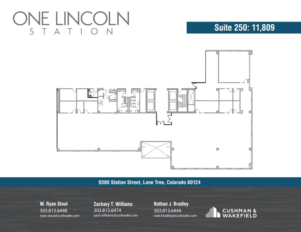 9380 Station St, Lone Tree, CO à louer Plan d’étage– Image 1 sur 1