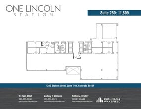 9380 Station St, Lone Tree, CO à louer Plan d’étage– Image 1 sur 1