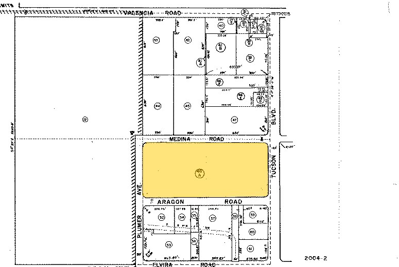 2403 E Aragon Rd, Tucson, AZ à vendre - Plan cadastral – Image 3 sur 9