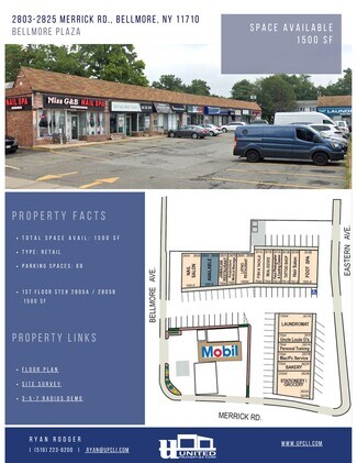 Plus de détails pour 2803-2815 Merrick Rd, Bellmore, NY - Local commercial à louer