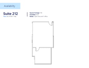 7373 University Ave, La Mesa, CA à louer Plan d’étage– Image 1 sur 1