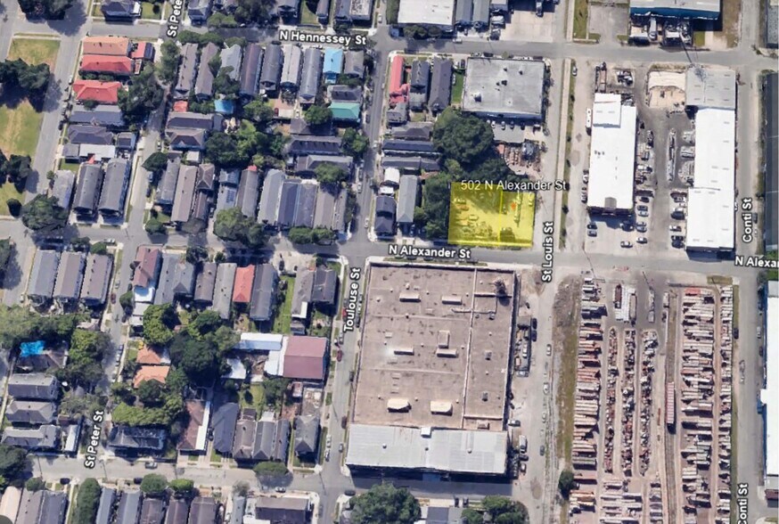 502 Alexander St, New Orleans, LA à vendre - Aérien – Image 3 sur 5