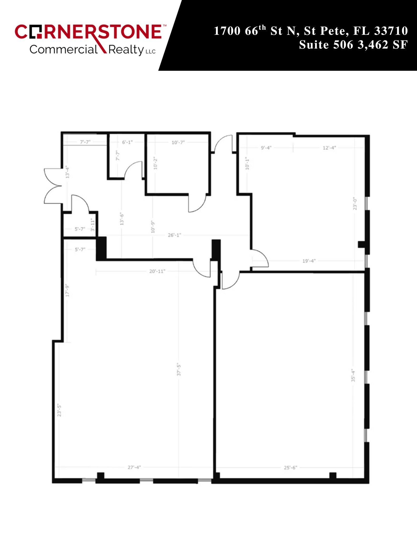 1700 66th St N, Saint Petersburg, FL à louer Plan de site– Image 1 sur 1