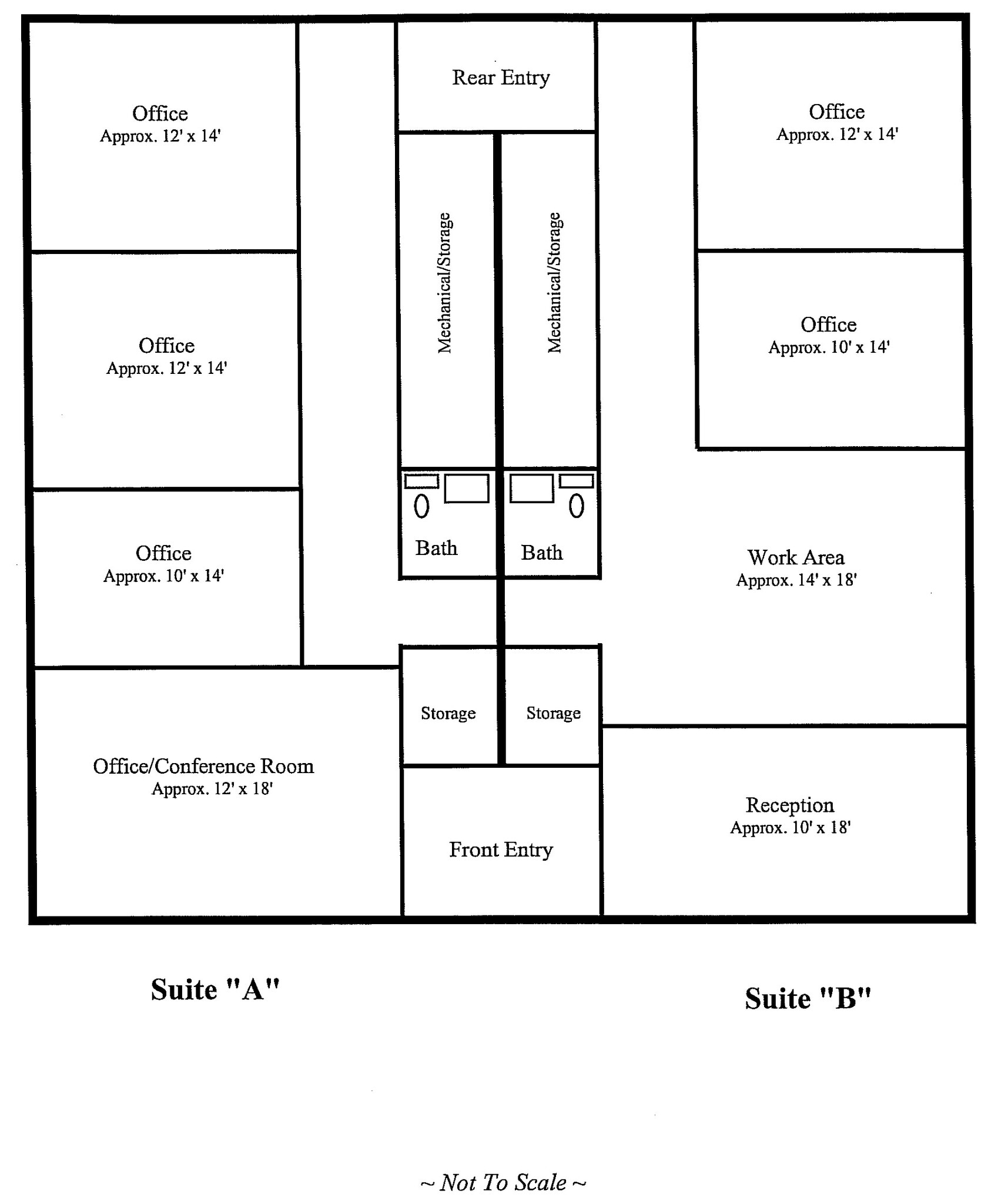 112 Governors Sq, Peachtree City, GA à louer Plan d’étage– Image 1 sur 1