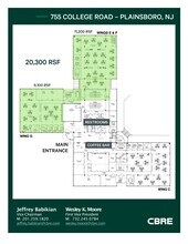 755 College Rd E, Princeton, NJ à louer Plan de site– Image 1 sur 2