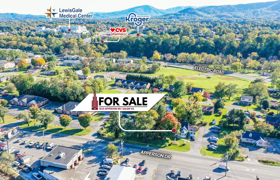 1532 Apperson Dr, Salem, VA à vendre - Photo de l’immeuble – Image 3 sur 10