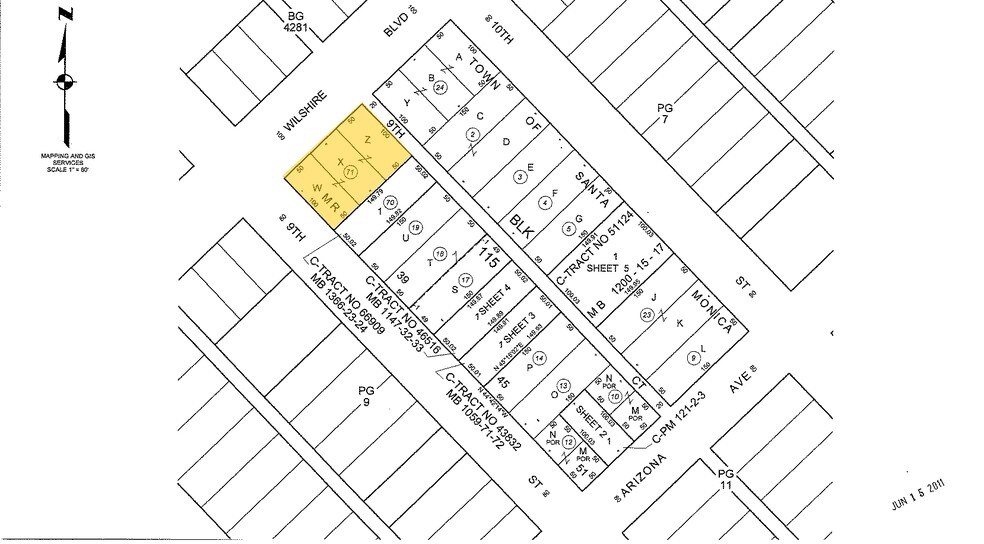 900 Wilshire Blvd, Santa Monica, CA à louer - Plan cadastral – Image 2 sur 9