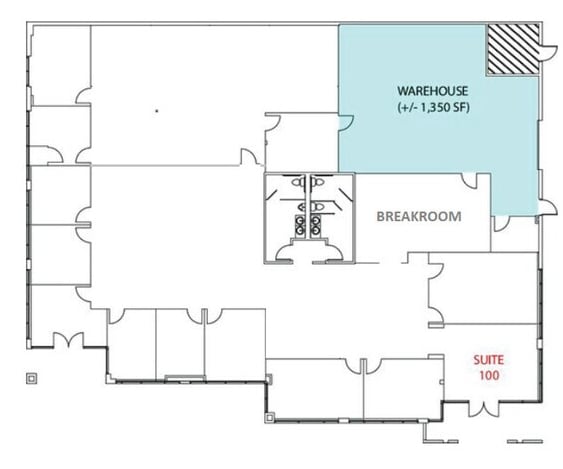 15251 Alton Pky, Irvine, CA à louer Plan d’étage– Image 1 sur 1