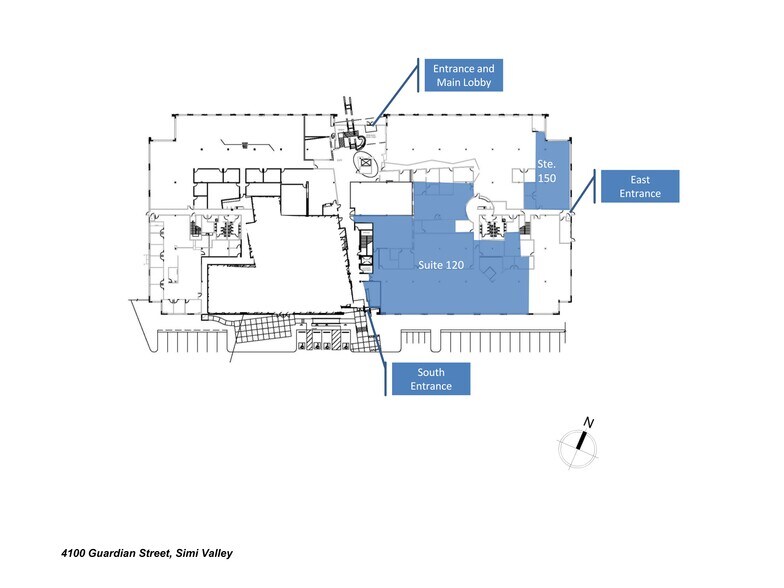 4100 Guardian St, Simi Valley, CA à louer - Plan de site – Image 3 sur 3
