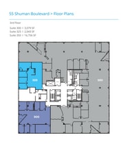 55 Shuman Blvd, Naperville, IL à louer Plan d’étage– Image 1 sur 2