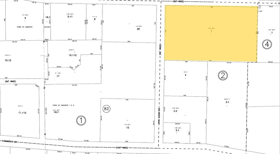 435 Creekside Dr, Amherst, NY à louer - Plan cadastral – Image 3 sur 4