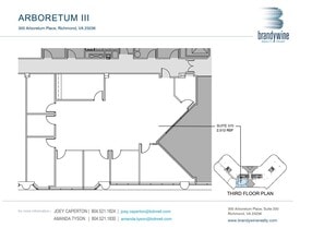 300 Arboretum Pl, Richmond, VA à louer Plan d’étage– Image 1 sur 1