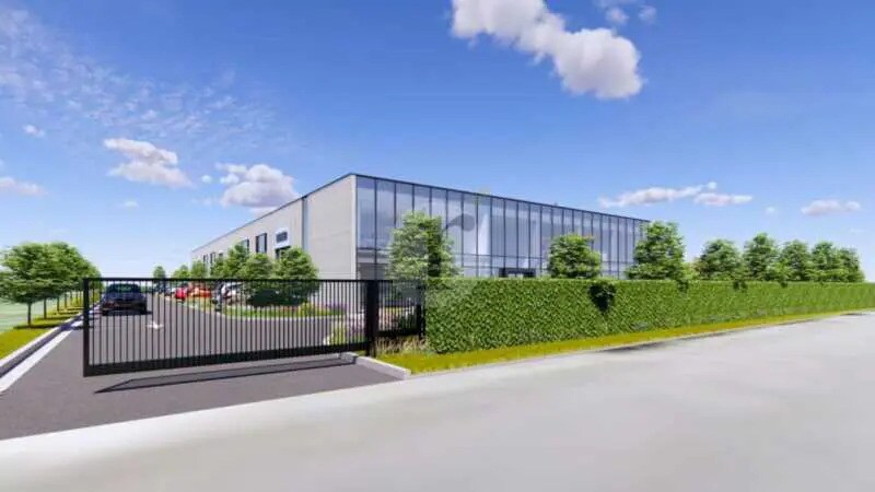 Industriel/Logistique dans Comines à louer - Photo de l’immeuble – Image 2 sur 4
