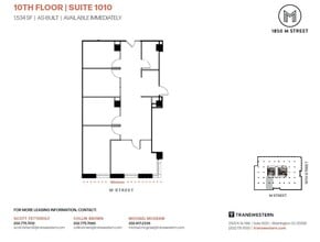 1850 M St NW, Washington, DC à louer Photo intérieure– Image 1 sur 1