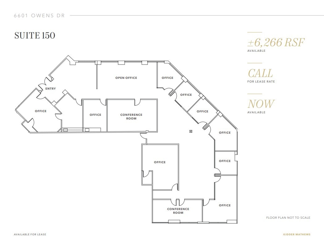 6601 Owens Dr, Pleasanton, CA à louer Plan d’étage– Image 1 sur 1