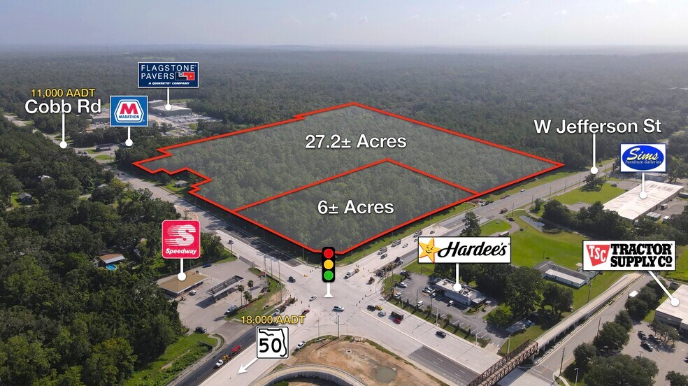 1676 W Jefferson St, Brooksville, FL à vendre - Photo de l’immeuble – Image 3 sur 4