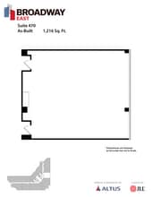 3433 NE Broadway St, Minneapolis, MN à louer Plan d’étage– Image 1 sur 1