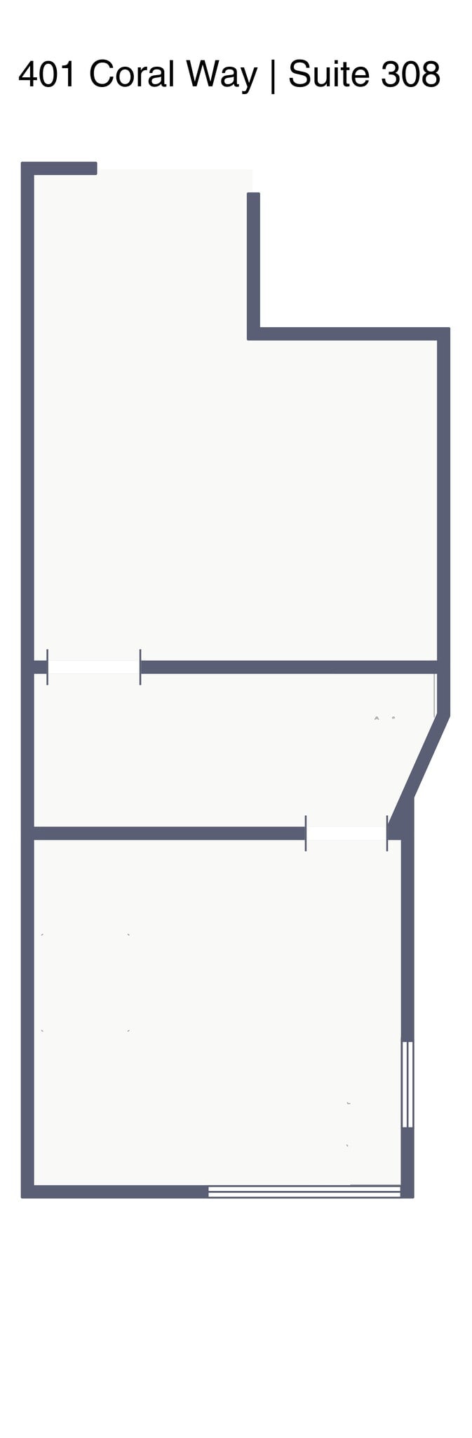 401 Coral Way, Coral Gables, FL à louer Plan de site– Image 1 sur 1