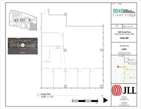 9040 Roswell Rd, Atlanta, GA à louer Plan d’étage– Image 1 sur 1