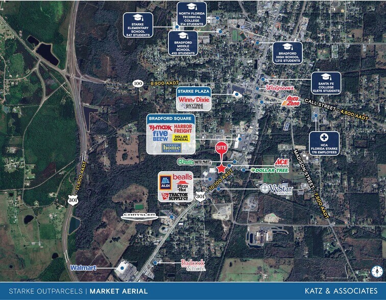 1339 S Walnut St, Starke, FL à vendre - Photo de l’immeuble – Image 3 sur 3