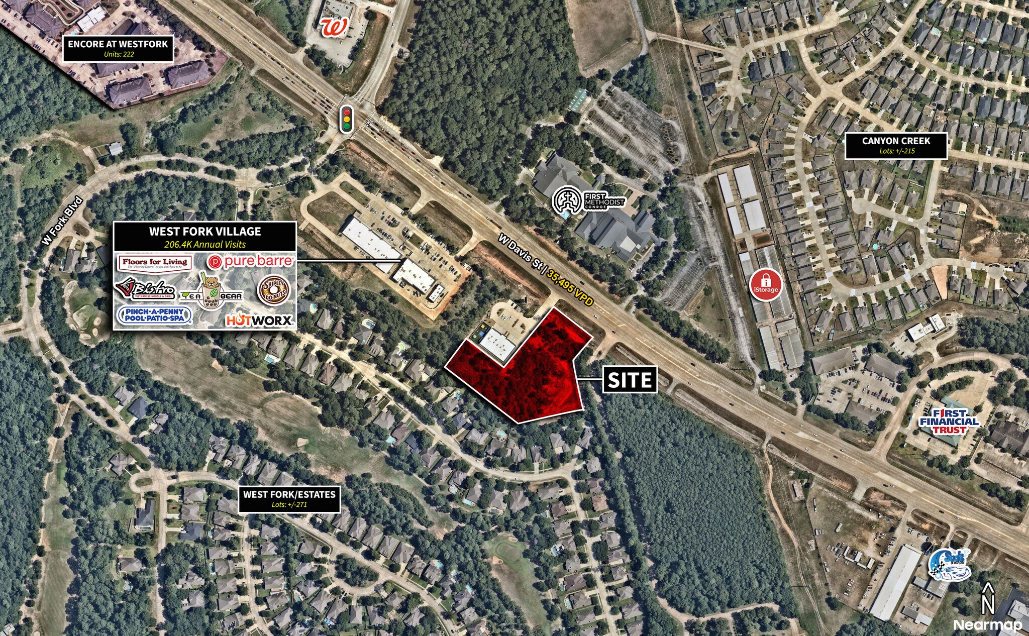 W Davis St. & Pentair Dr., Conroe, TX à vendre Photo principale– Image 1 sur 2