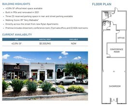 127 Main St, Vista, CA à louer Plan d’étage– Image 1 sur 1