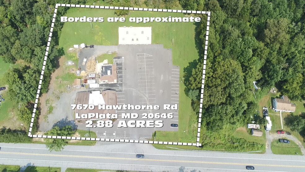 7670 Hawthorne Rd, La Plata, MD à vendre - Aérien – Image 3 sur 27