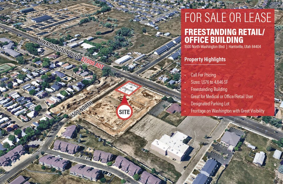 1500 Washington blvd, Harrisville, UT à vendre - Photo principale – Image 1 sur 2