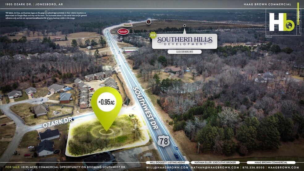 1905 Ozark Dr, Jonesboro, AR à vendre - Photo de l’immeuble – Image 3 sur 8