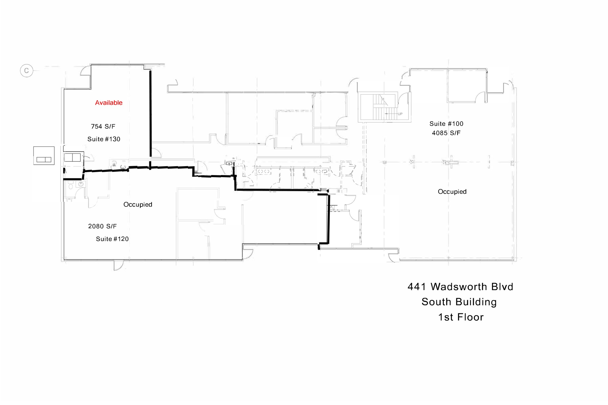 441 Wadsworth Blvd, Lakewood, CO à louer Plan de site– Image 1 sur 1