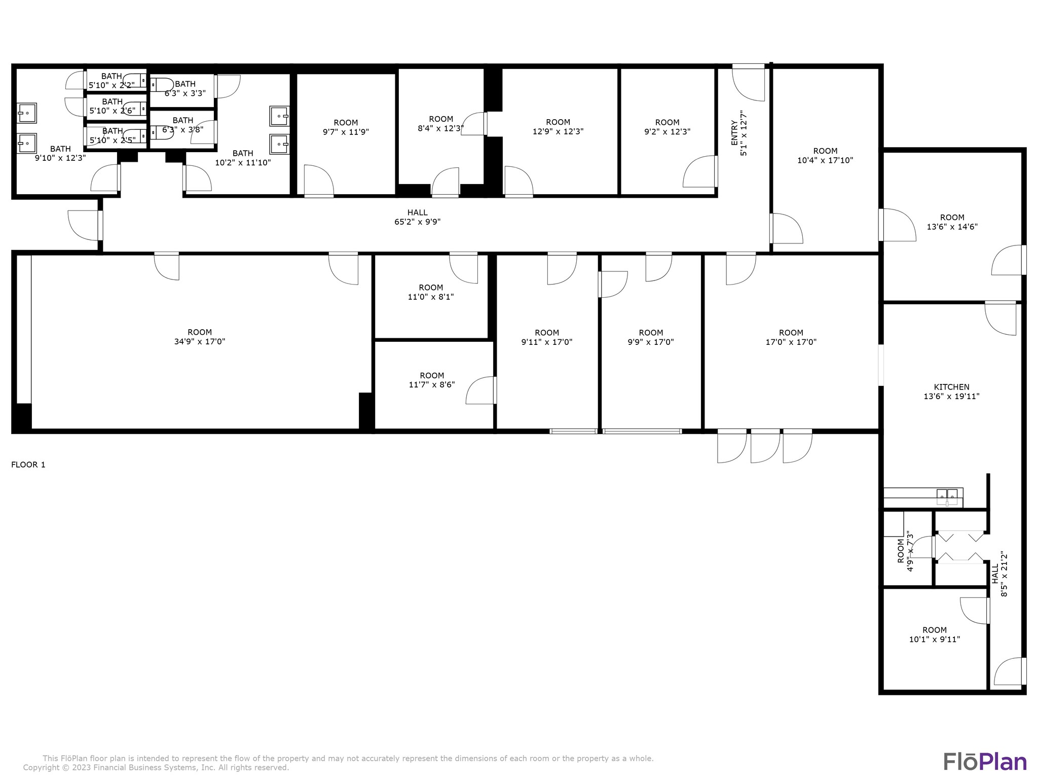 601-605 Old Wilmington Rd, Wallace, NC à louer Plan d’étage– Image 1 sur 3