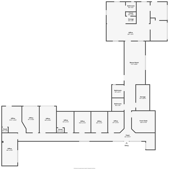 550 E Bay Dr, Largo, FL à vendre - Plan d’étage – Image 2 sur 8