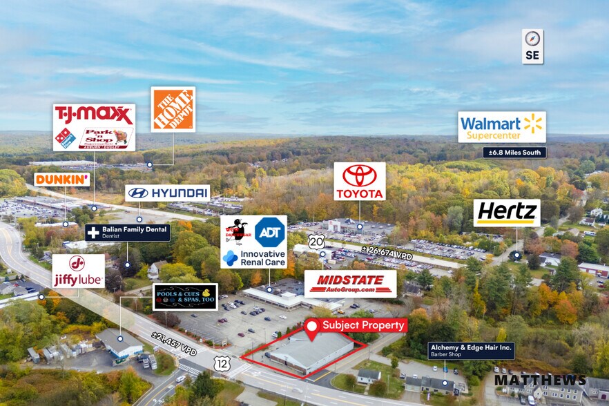 773 Southbridge St, Auburn, MA à vendre - Photo de l’immeuble – Image 3 sur 4