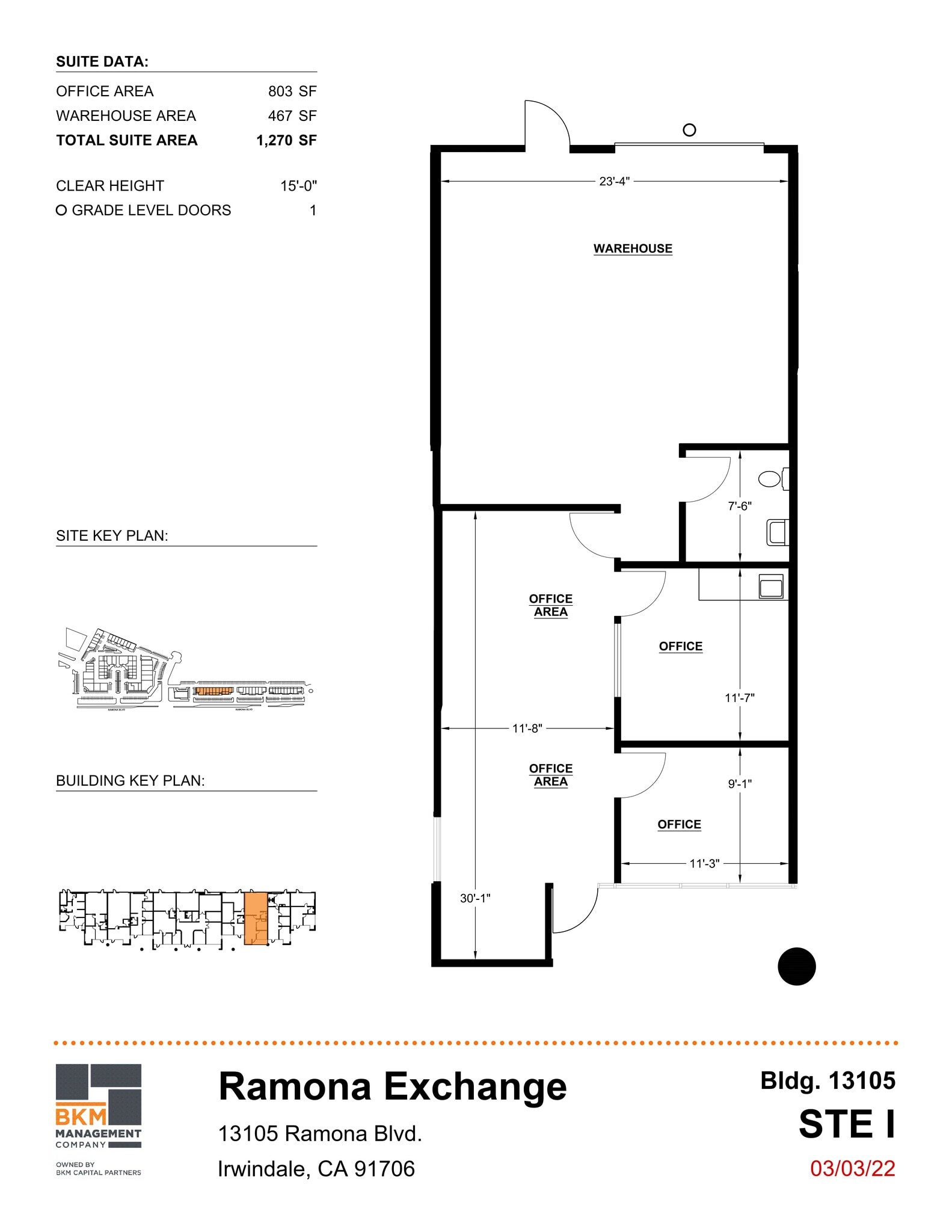 13177 Ramona Blvd, Irwindale, CA à louer Plan de site– Image 1 sur 2