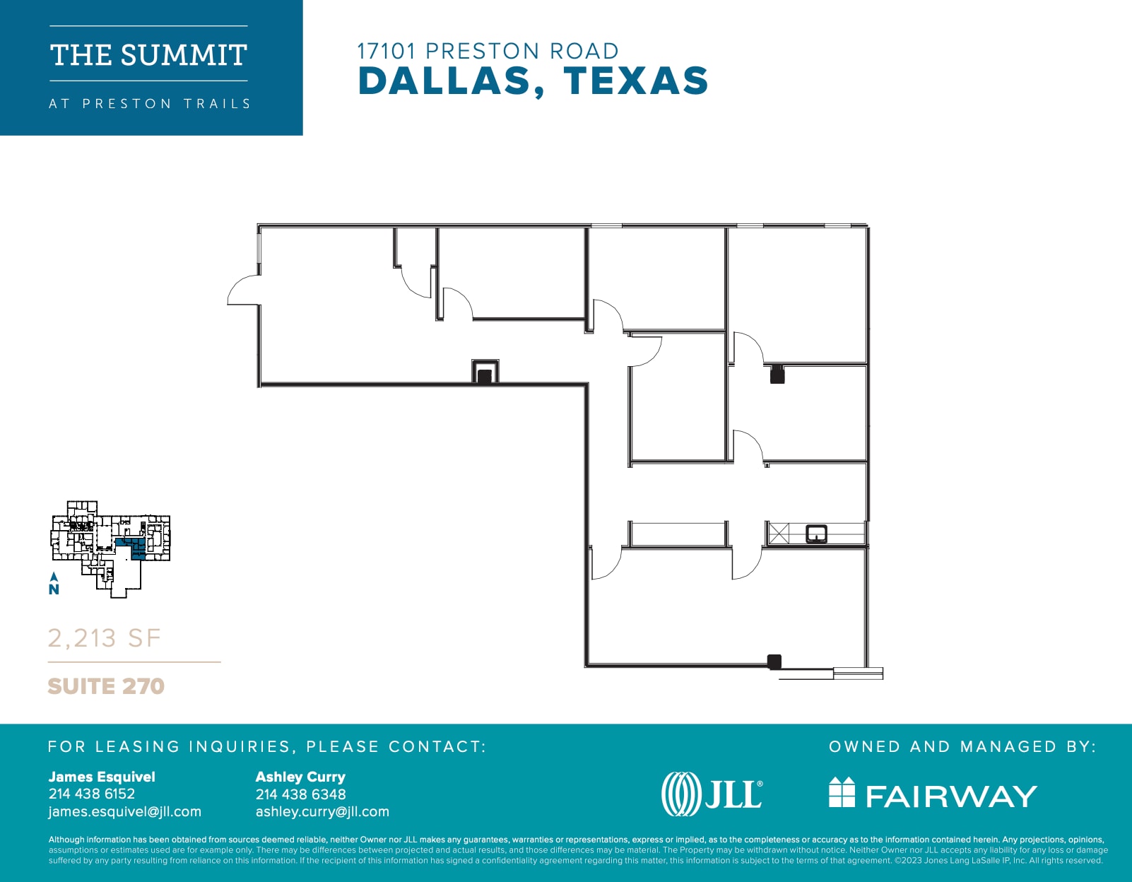 17101 Preston Rd, Dallas, TX à louer Plan d’étage– Image 1 sur 1