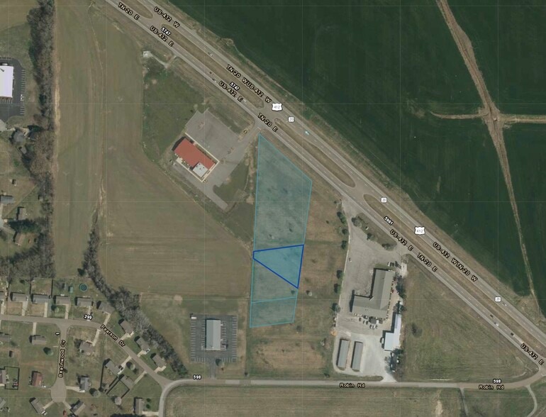 Robin Rd, Bells, TN à vendre - Aérien – Image 2 sur 11