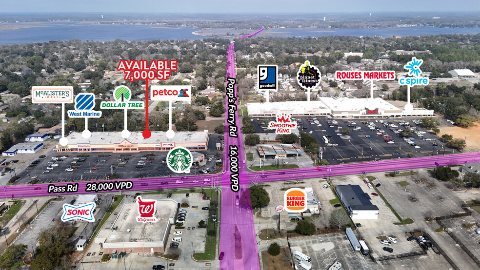 2414 Pass Road, Biloxi, MS à louer - Photo de l’immeuble – Image 2 sur 9