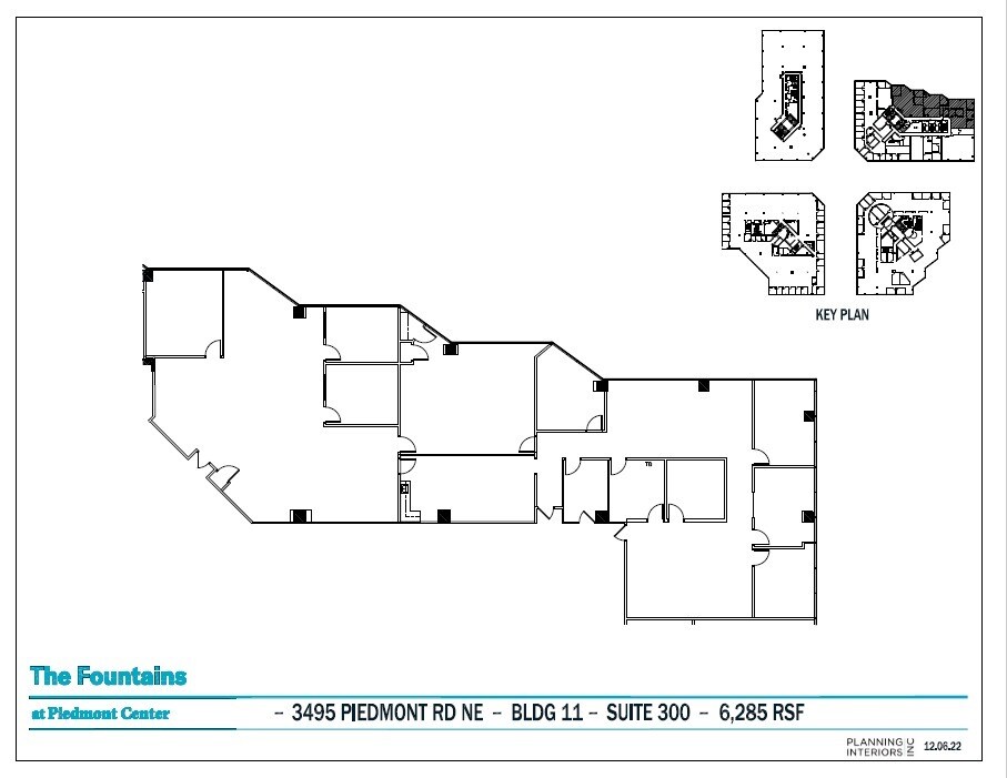3495 Piedmont Rd NE, Atlanta, GA à louer Plan d’étage– Image 1 sur 1