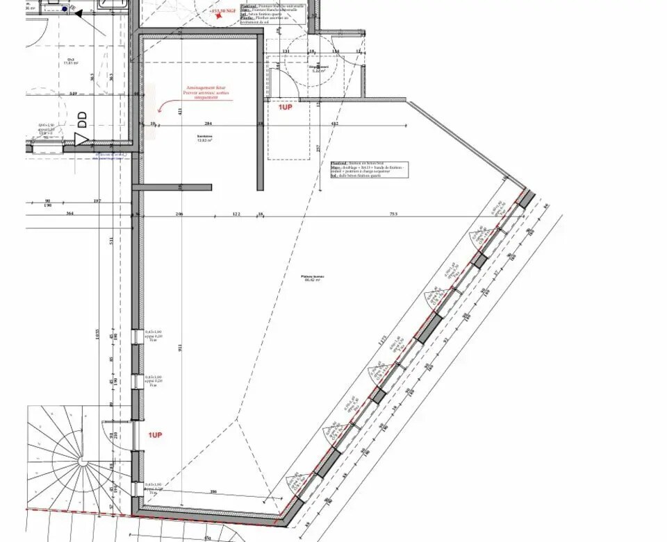 Bureau dans Yvetot à vendre Plan d’étage– Image 1 sur 2