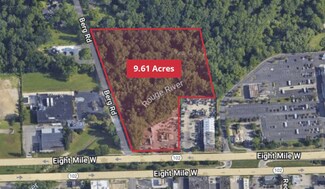 Plus de détails pour Berg Rd & W 8 Mile Rd, Southfield, MI - Terrain à louer