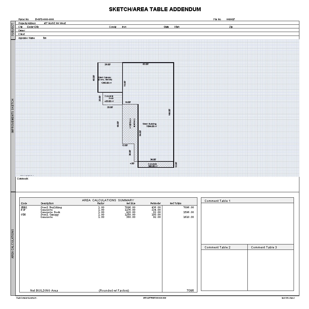 477 N 100 W, Cedar City, UT à louer Plan d’étage– Image 1 sur 1
