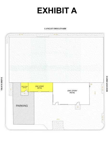 205 W Byrd Blvd, Universal City, TX à louer - Plan de site – Image 1 sur 25